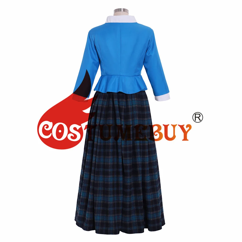 CostumeBuy TV Outlander Scottish Cosplay Costume Adult Women Medieval Victorian Dress Suit L920 |