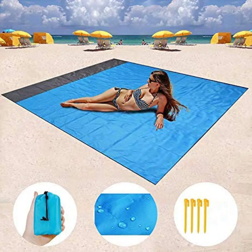 

Hot Sales Outdoor Waterproof Portable Folding Picnic Camping Carpet Beach Cushion Mat
