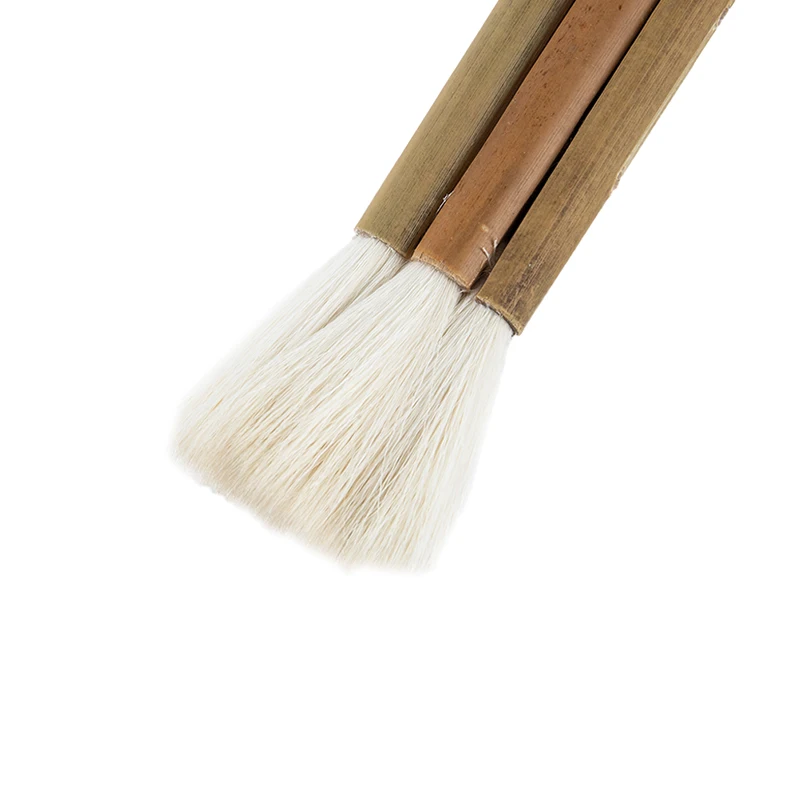 

High quality 1PC 2660Flat goat hair bamboo handle art supplies watercolor artist brush