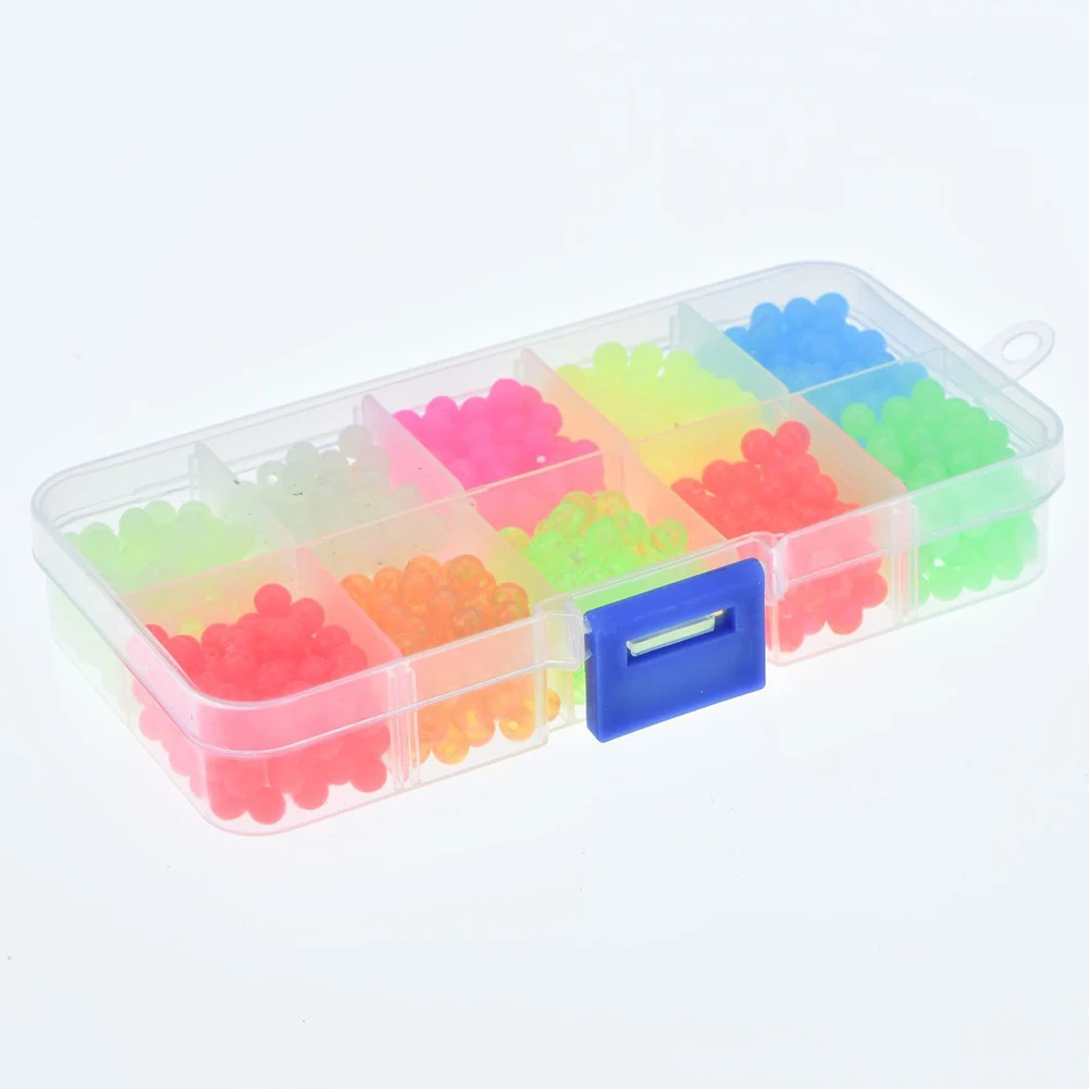 Рыболовные светящиеся бусины твердая пластиковая овальная лодка и пляжная