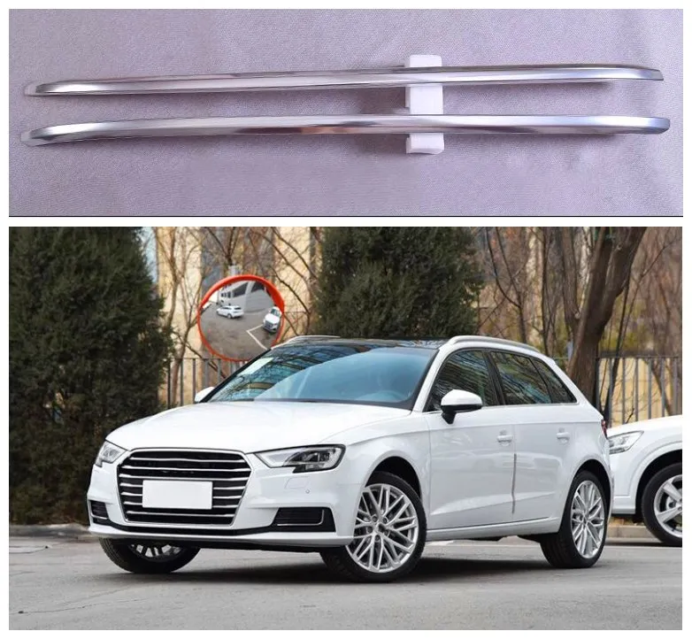 

Высокое качество алюминиевый сплав Багажник На Крышу багажная полка Подходит для Audi A3 2014 2015 2016 2017 2018 2019 2020