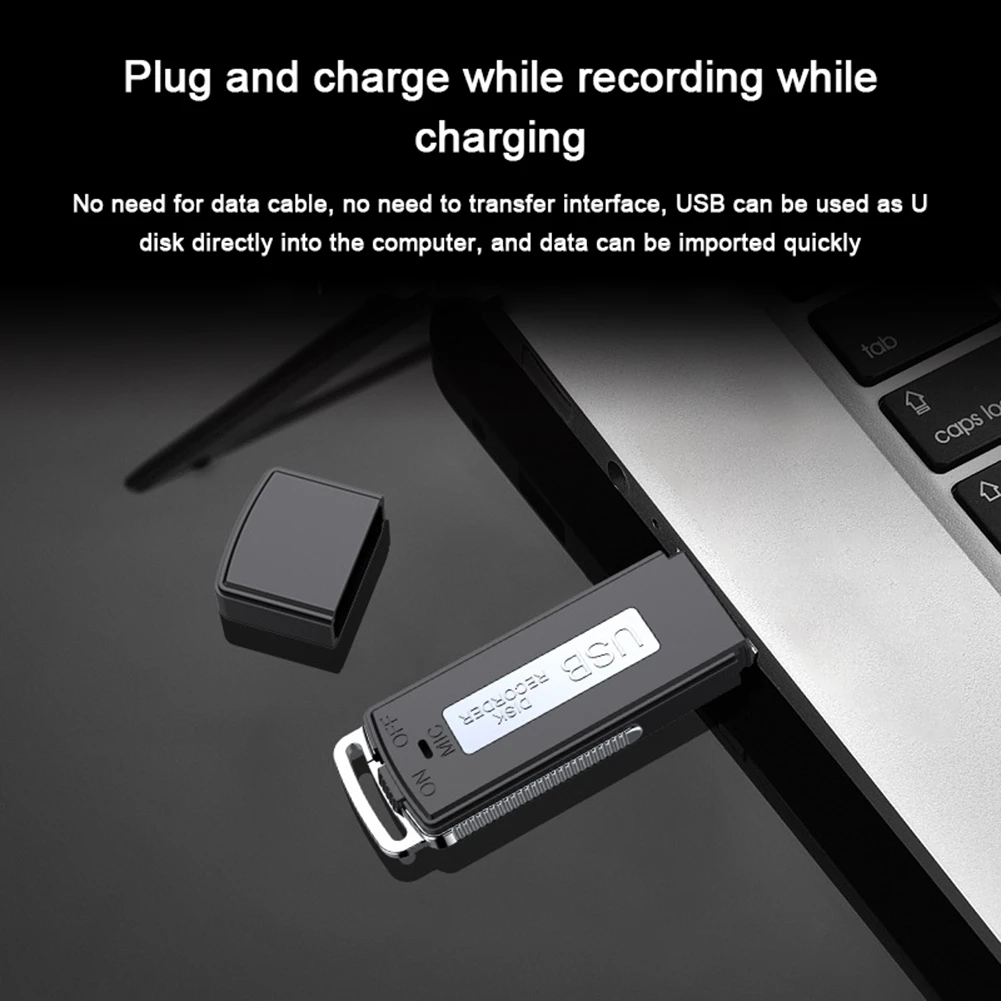 2-в-1 8GB USB голос Регистраторы ручка диктофон флэш-диск Цифровой аудио Usb