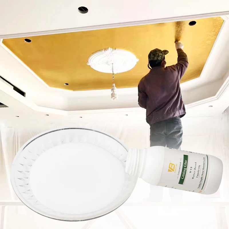 Клей для золочения листы золотой фольги художественного творчества бумажный