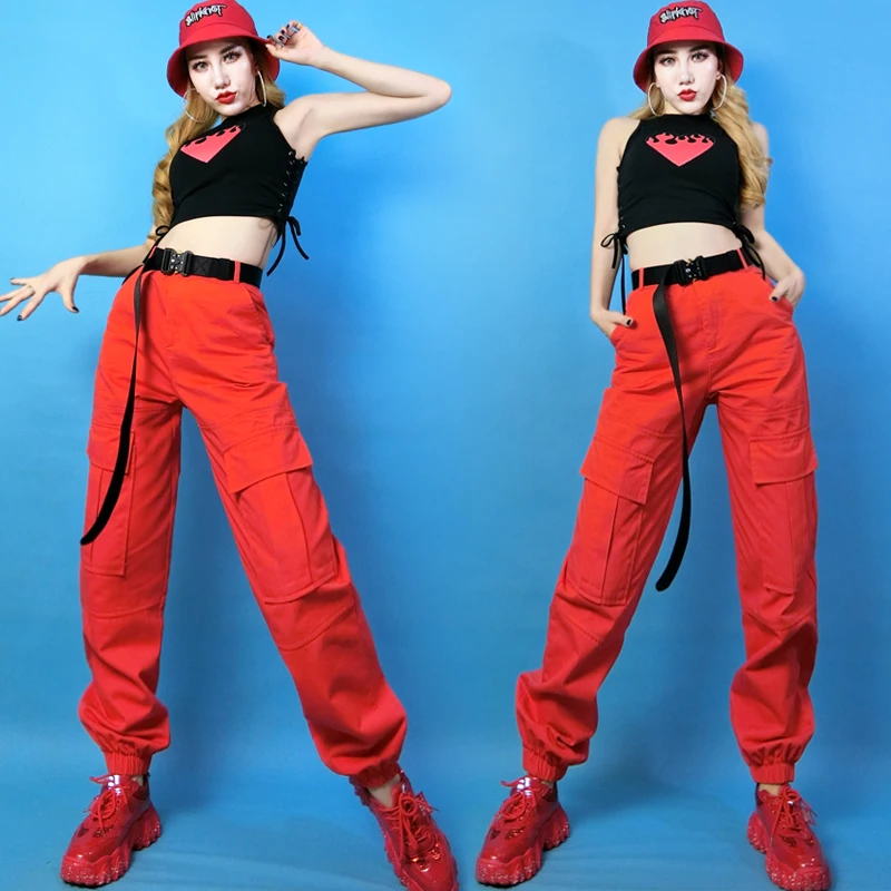 Новинка костюмы для джазовых танцев в стиле хип-хоп взрослых одежда выступлений