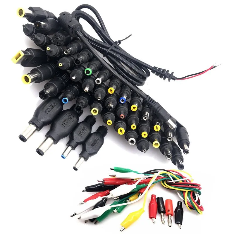 Универсальный DC адаптер питания зарядное устройство конверсионные вилки