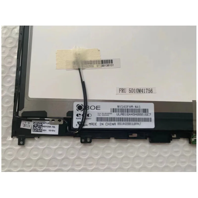 14-дюймовый сенсорный экран для Lenovo Yoga 510-14 14AST 14ISK 80S yoga 510-14ikb дигитайзер ЖК-панель в