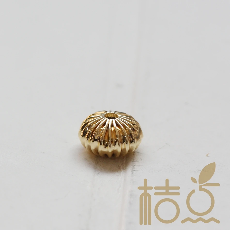 

Solid Brass Bead Spacer - Saucer 12x7mm (1830C)
