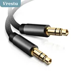 Аудиокабели Jack 3 5 мм папа, штекер стерео 3,5 мм к разъему 3,5, шнур, вспомогательная линия для iPhone, iPod, iPad, планшетов, провод для наушников