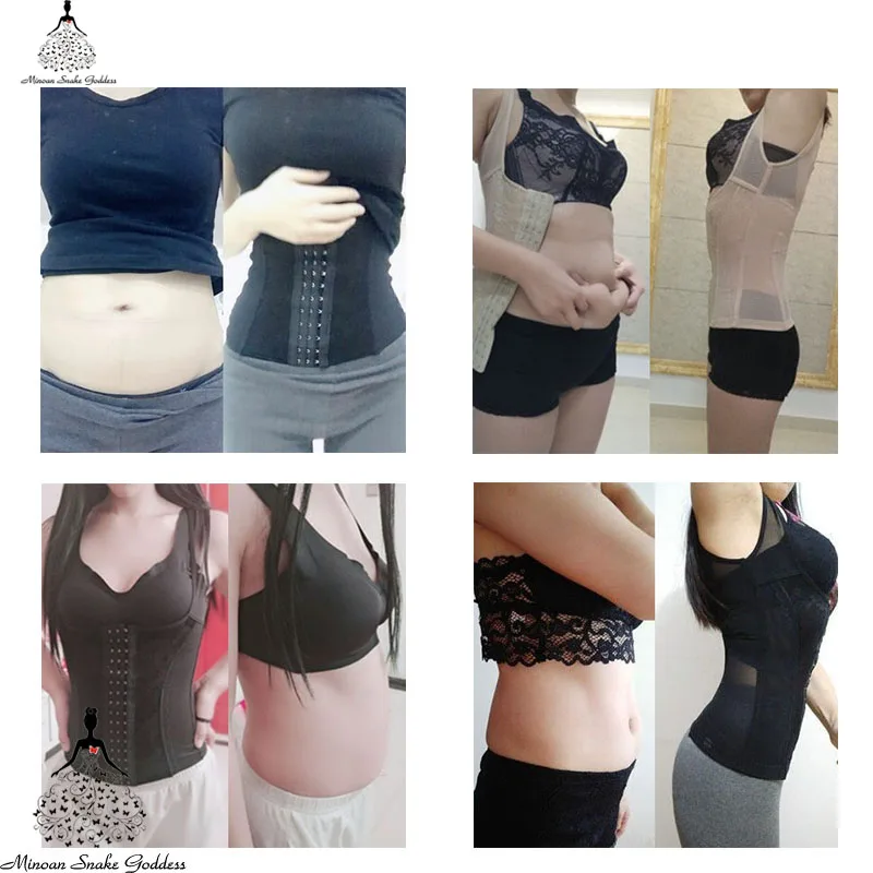 

Waist Trainer Shapewear Woman Shaper Slimming Corrective Underwear Slimming Sheath Belly Women Corset For Posture