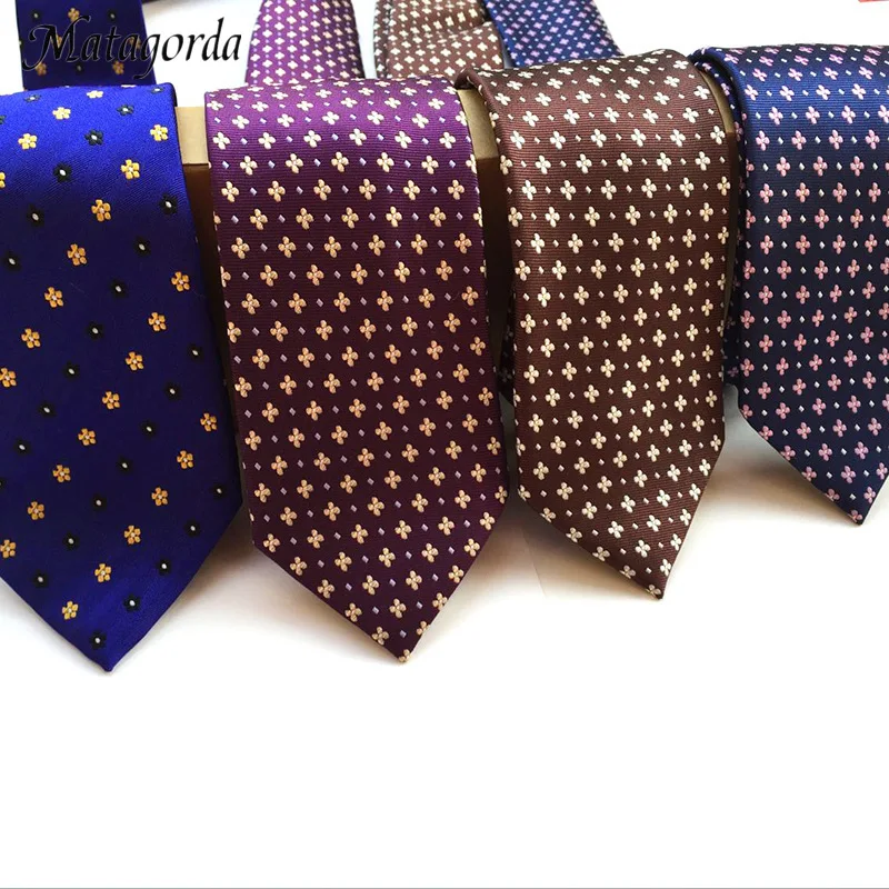 Мужской галстук с цветочным узором, жаккардовый галстук, шелковые галстуки на шею для мужчин, вечерние галстуки, роскошные галстуки, аксесс...