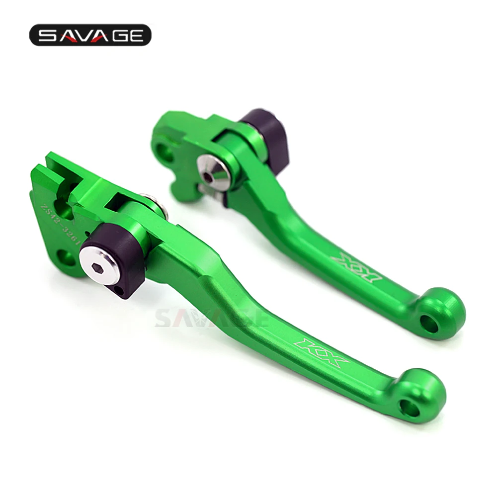Brake Clutch Pivot Levers For Kawasaki KX65 KX85 KX100 KX125 KX250 KX500 Motorbike Dirt Bike CNC Folding KX 65 85 125 250 500 | Автомобили