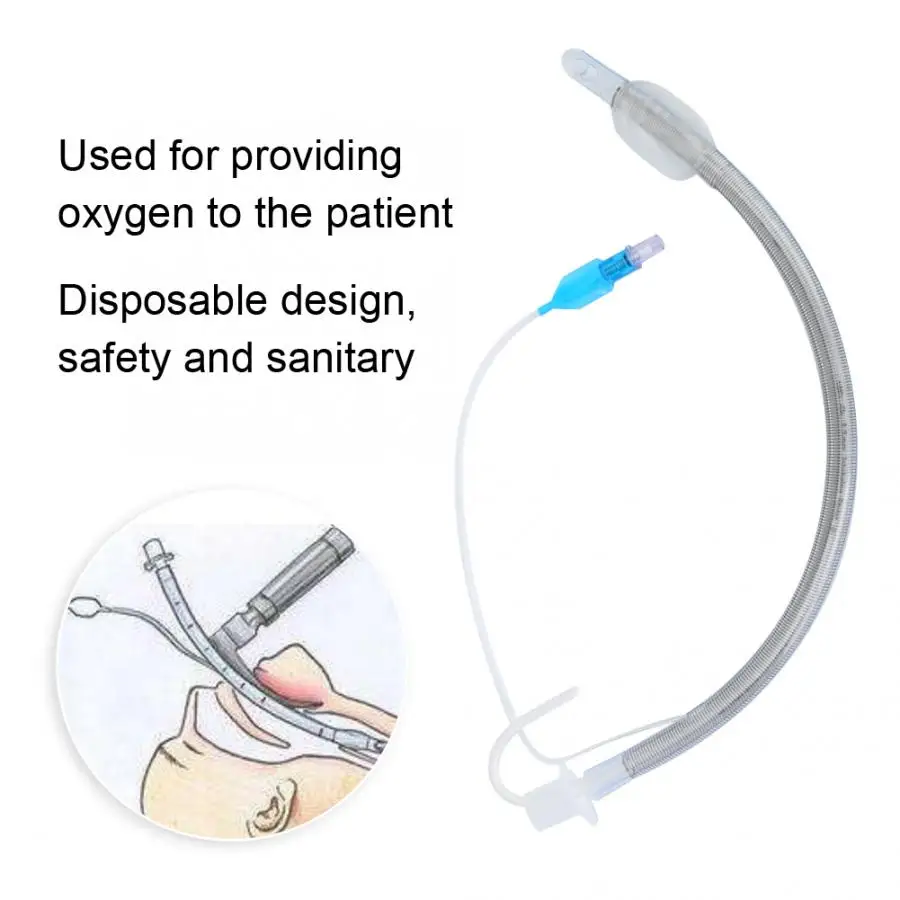 Трубка для дыхательных путей Эндотрахеальная Интубация трубка носовой полости