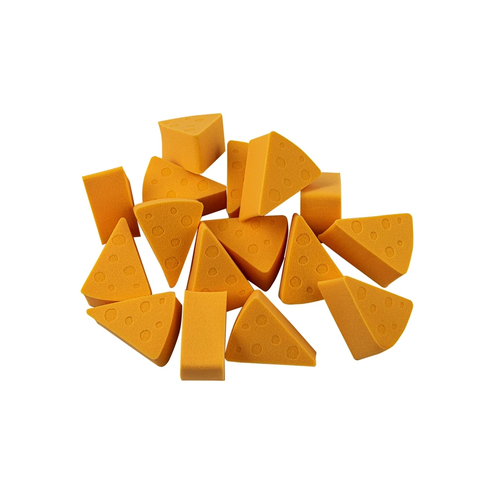 Спонж для макияжа Cheese 16шт Yoyoso / Южная Корея |
