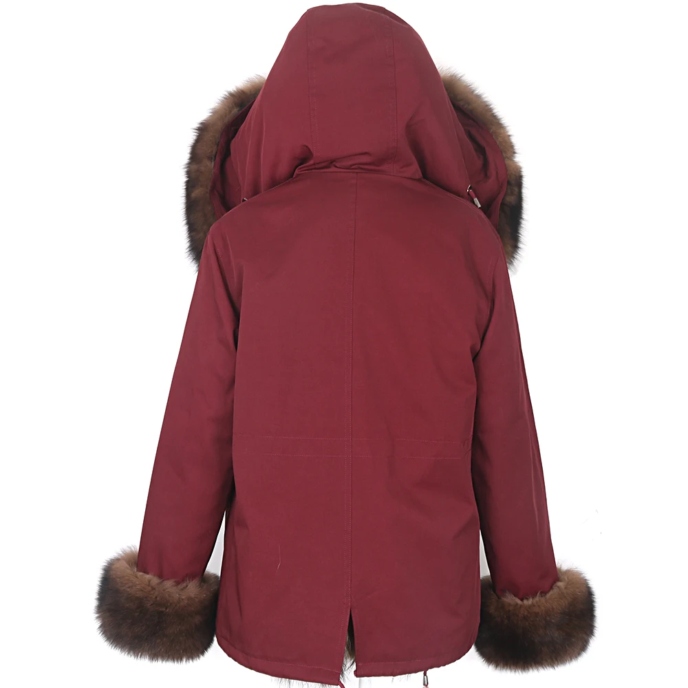 Съемная Водонепроницаемая короткая парка зимняя куртка женская верхняя одежда