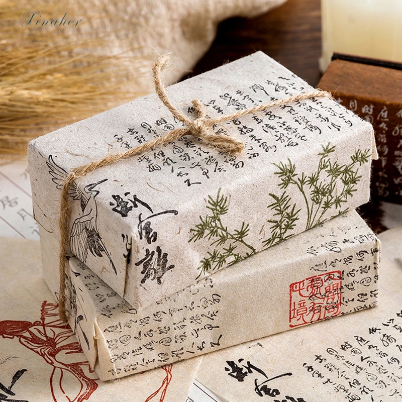 Винтажный штамп в китайском стиле для скрапбукинга деревянные и резиновые