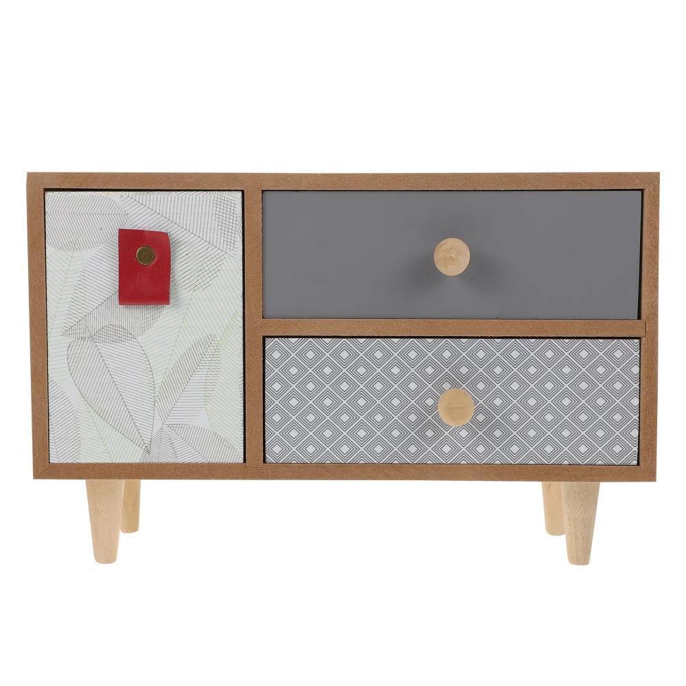 

1Pc Cosmetics Jewelry Storage Box Home Sundries Holder Bedroom Adornment