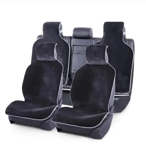 Авто меховые универсальные накидки чехлы на сиденья для автомобиля комплект на весь салон искусственный мех 5 цветов авто чехлы для сидений для универсалов 2016