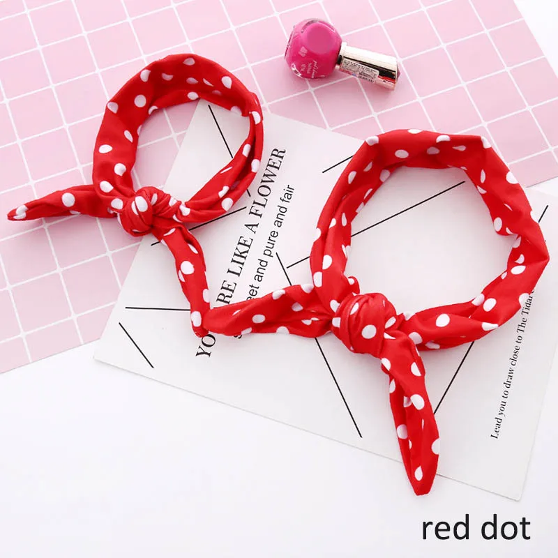 2 шт./компл. мамы одежда для и ребенка украшение детей повязка на голову малышей с