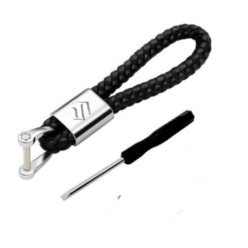 Автомобильный брелок с плетеной веревкой подвеской для SUZUKI Jimny Samurai Vitara xl Alto Liana