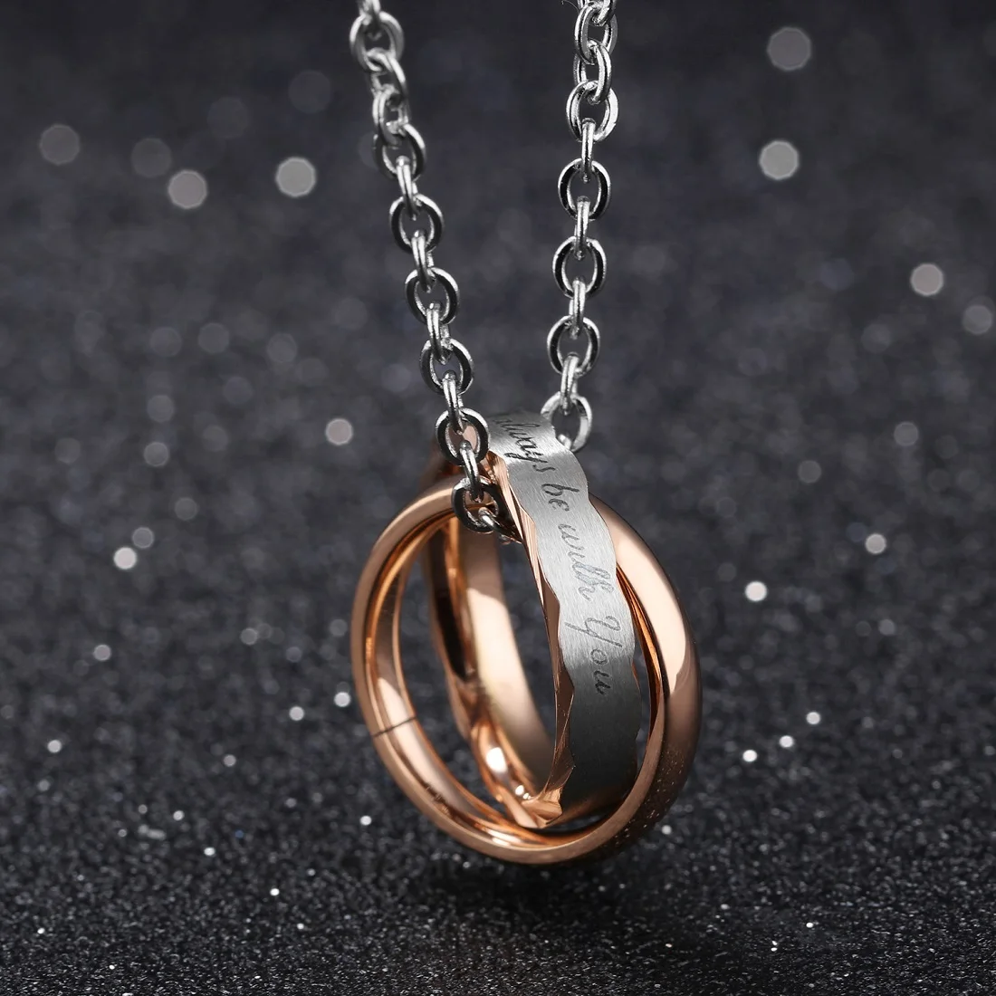 JHSL модные ювелирные изделия из нержавеющей стали романтические мужские и