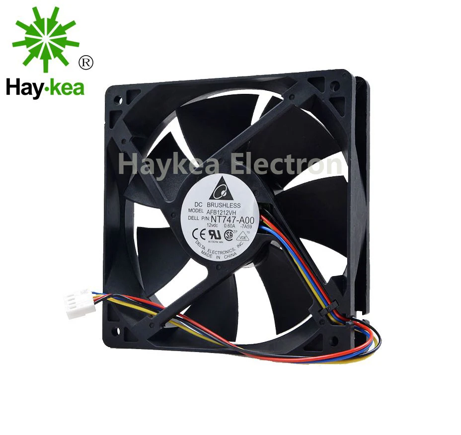 Для delta AFB1212VH BL3V F00 12025 12V 0.60A 2/3/4 проволочные выводы специальный вентилятор для