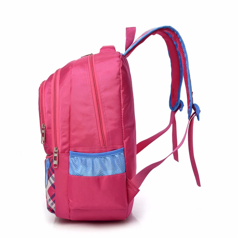 Waterproof child school bags for boys girls High quality wear-resistant nylon backpacks School backpack suitable for grades 1-2