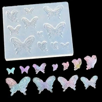 3d butterfly epoxy resin mold fondant cake decorating silicone mould jewelry making tools nail decoaration supplies diy
