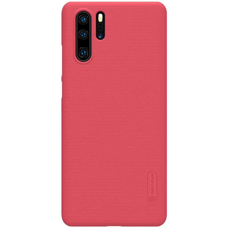 Чехол для huawei P30 Pro mate 20 Lite, Матовый Жесткий чехол Nillkin для телефона huawei Honor 9X/10/10i/20i/20 Pro P10 - Цвет: Red