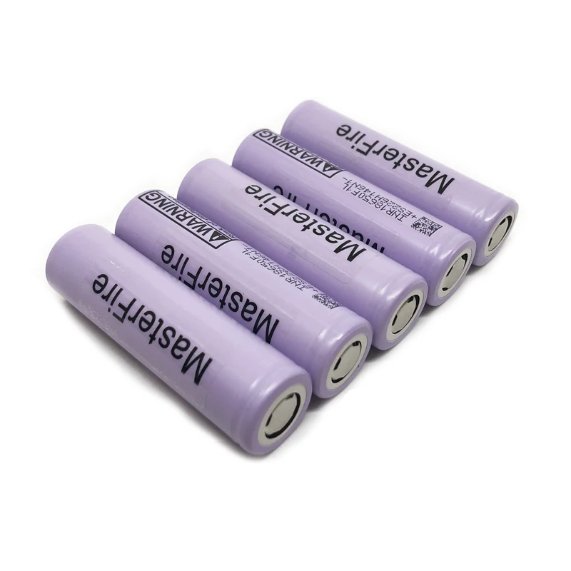 

Оригинальная литиевая батарея MasterFire 20 шт./лот INR18650 F1L 18650 3,6 В 3350 мАч, перезаряжаемые батареи, батарея ximum 5A разряд