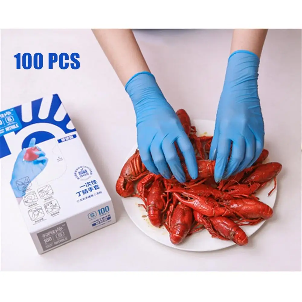 rubber gloves latex free powder free
