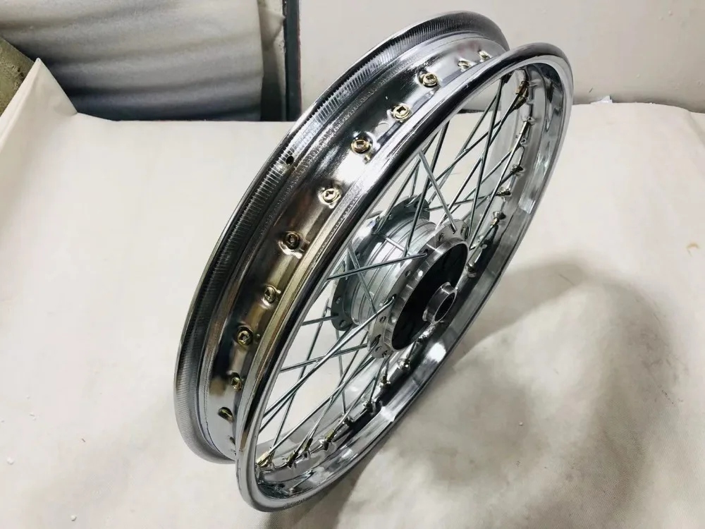 AX100 спереди и сзади 1,6x18 1,85x18 1,4x18 2,15x17 колесные диски для мотоциклов с тормозной втулки