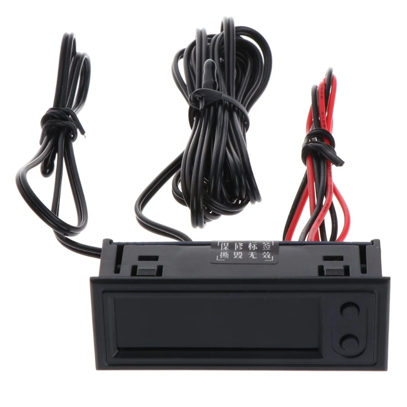 DIY Multifunction Clock Car Temperature Battery Voltage Monitor Voltmeter DC 12V | Дом и сад