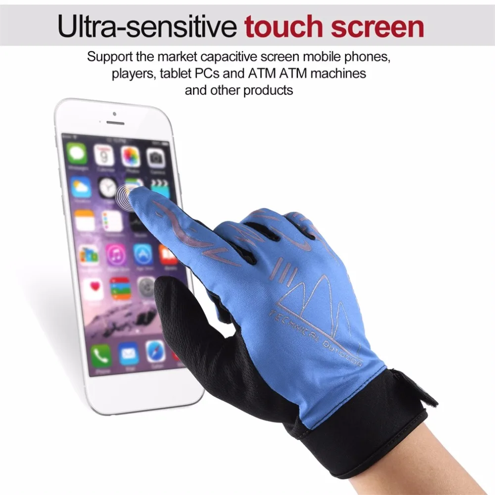 

OUTAD Men/Women Outdoor Full Finger Gloves Cycling Gloves Mountain Bike Gloves Road Racing Bicycle Gloves new