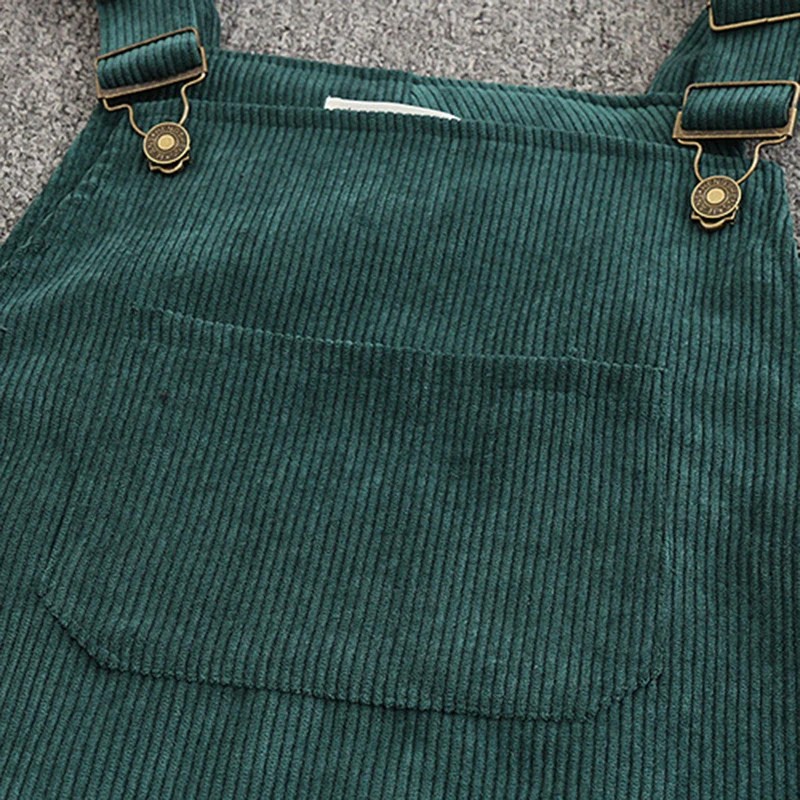 Женское вельветовое платье в стиле ретро свободный сарафан без рукавов на