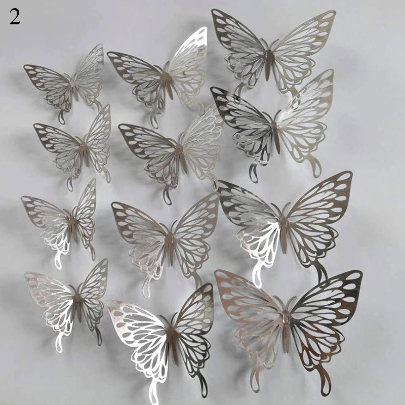 

Hollow Butterfly Wall Stickers Wall Stickers Home Decoration Accessories Wall Poster Butterfly Wall Sticker Door Sticker