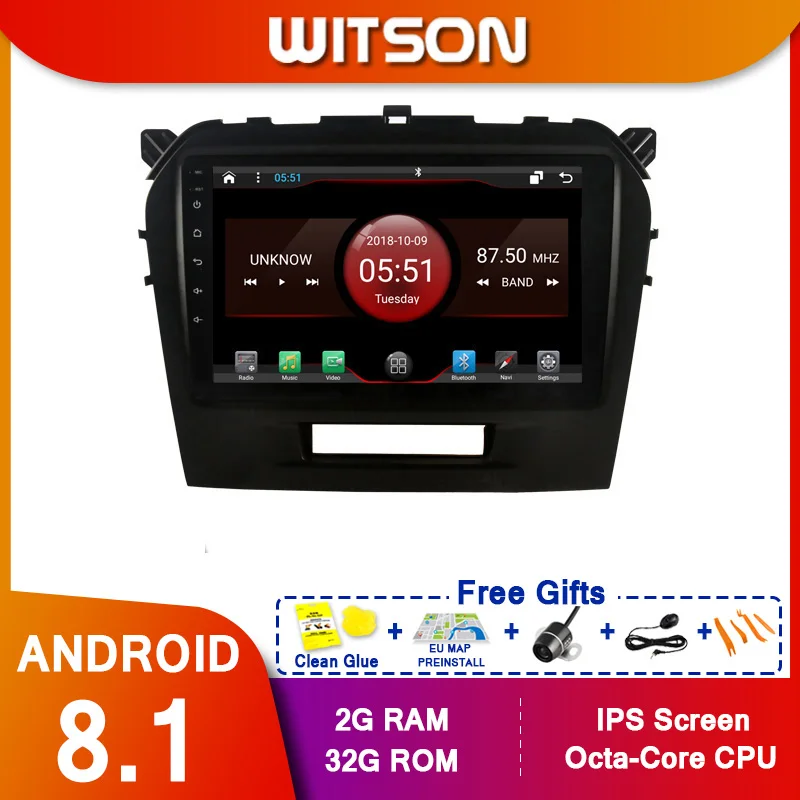WITSON 9 &quotFULL HD сенсорный экран Android 10 0 Восьмиядерный Автомобильный GPS