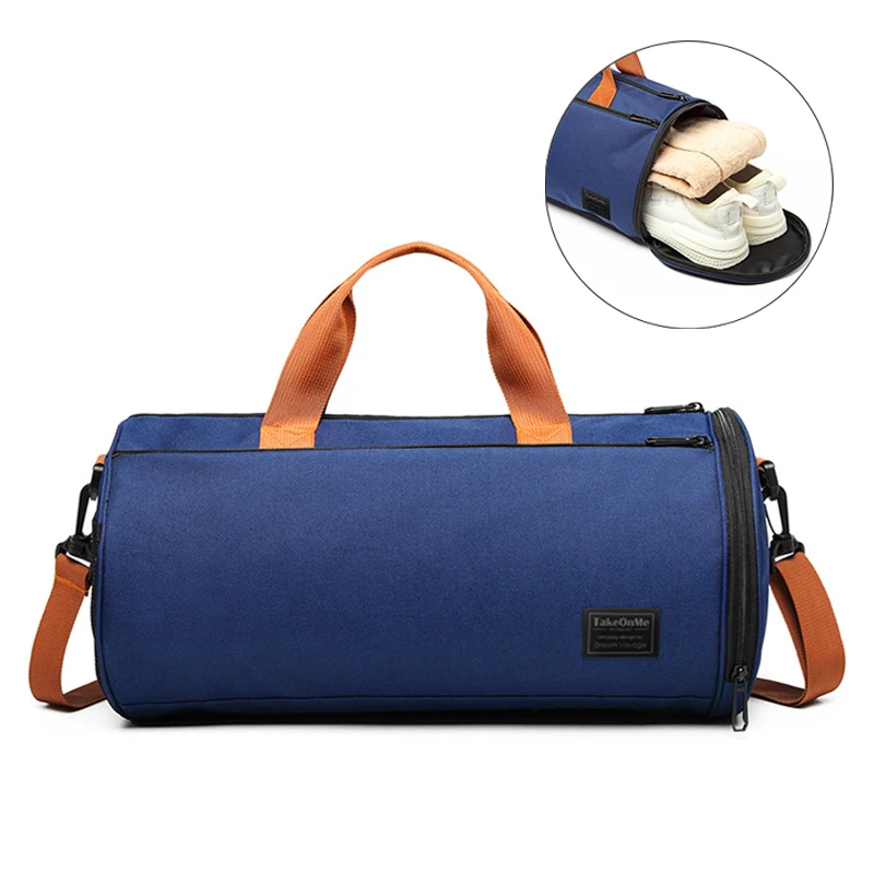 Многофункциональная спортивная сумка через плечо для тренировок и фитнеса с