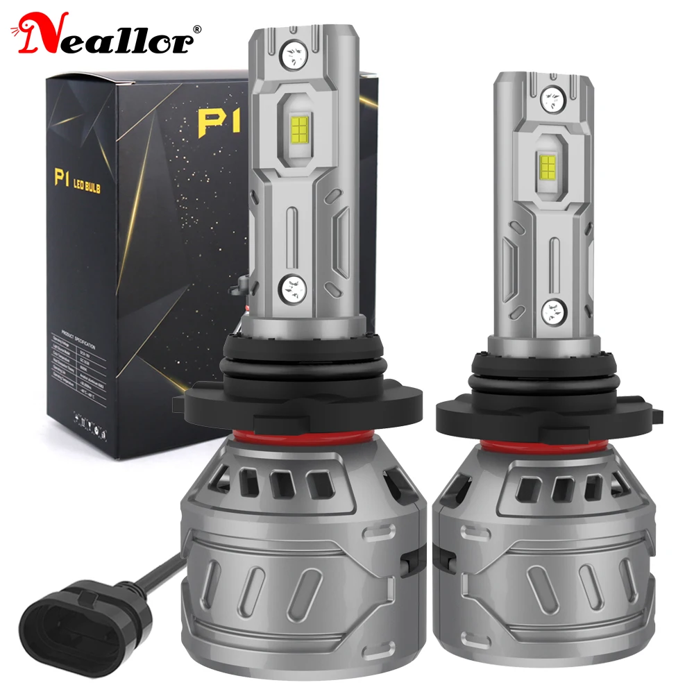 

2X 9005 HB3 9006 HB4 H4 9003 HB2 9012 HIR2 H7 LED Car Headlight Bulb 18000LM CSP H11 H8 H9 9007 Mini Auto Fog Light Headlamp