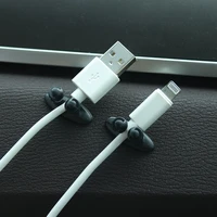 8pcs mini adhesive car interior charger line clasp clamp headphone usb fixed wire clip car interior accessories