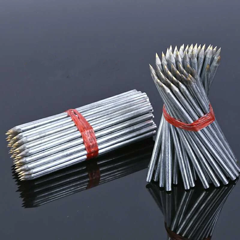 2pcs/lot Professional Tile Cutter Cutting Machine Glass Cutter Carbide Scriber Hard Metal Pen Engraver Glass Knife Cutting Tool