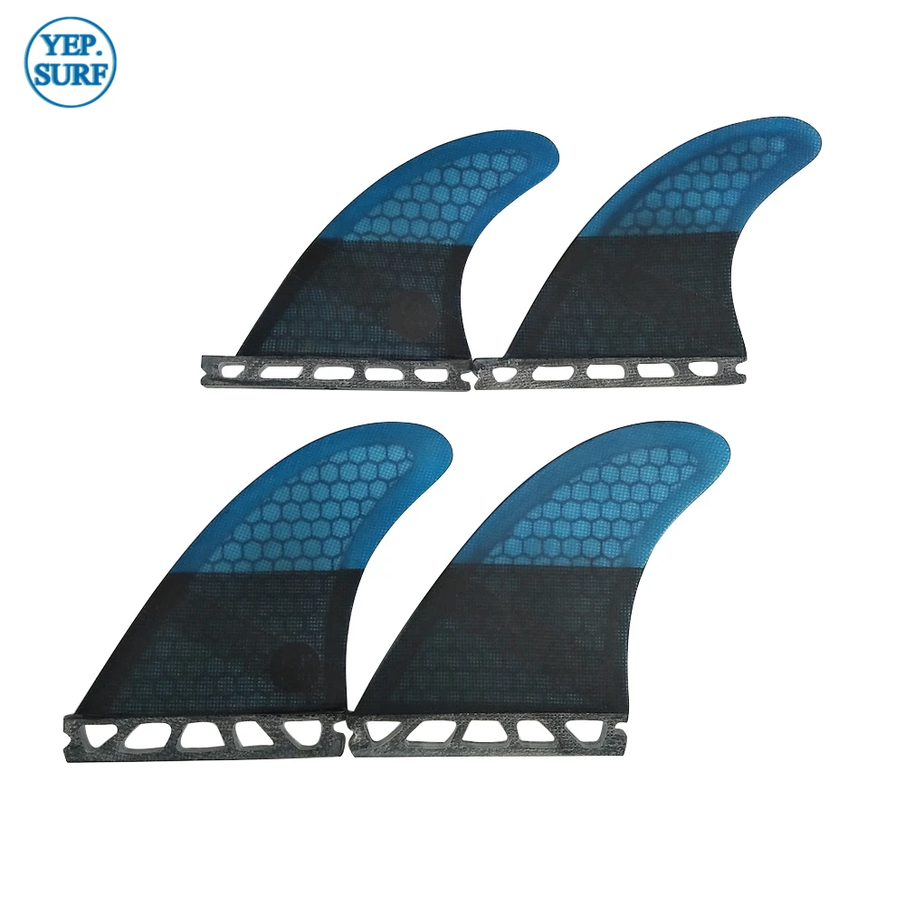 Fins для серфинга 2020 новый дизайн набор Future K2.1 + GX Black/Blue Fin Set продажа в серфинге |