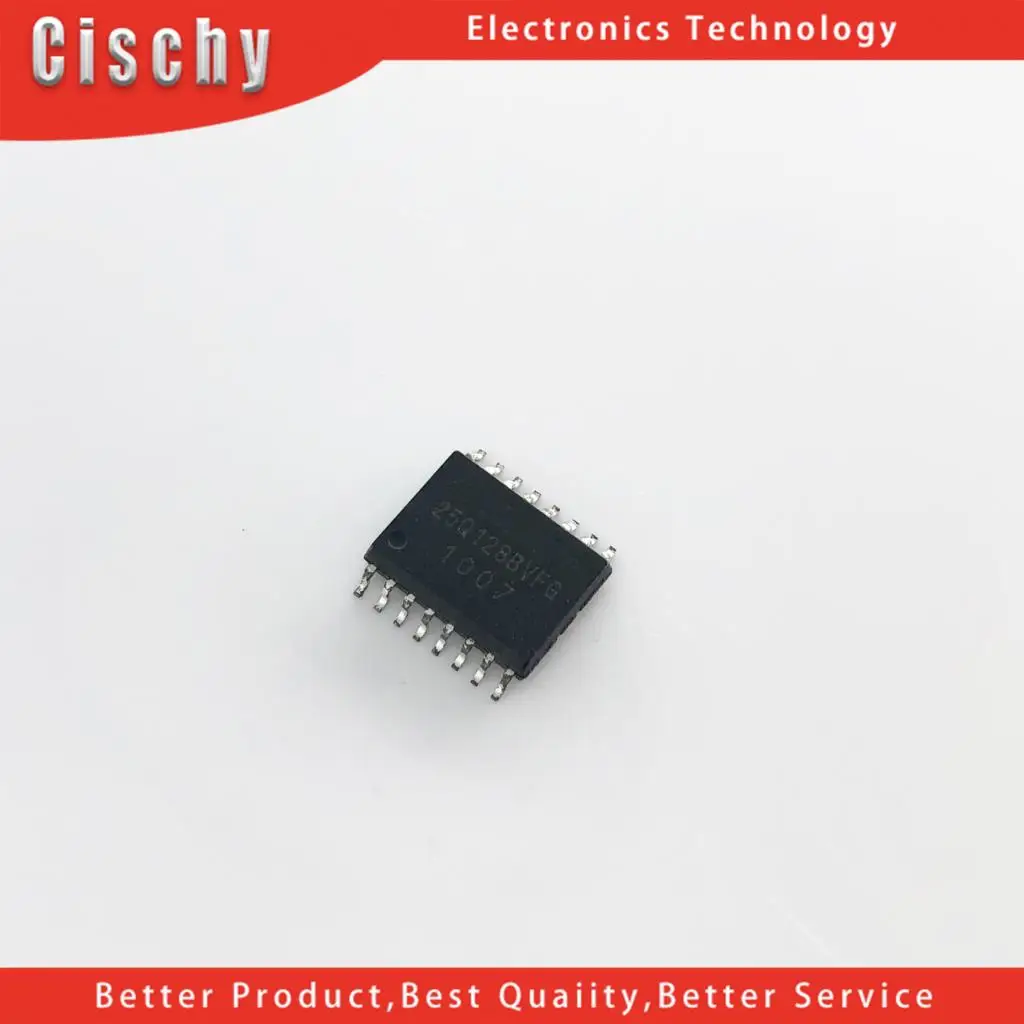 5 шт./лот W25Q128BVFG 25Q128BVFG 25Q128 128M X 1 SPI BUS SERIAL EEPROM SOP16 в наличии | Строительство и ремонт