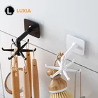Универсальные крючки без перфорации, не искусственная кухня может вращаться на 360 градусов, негабаритный взвешивающий крючок для дома и бара, ванной комнаты