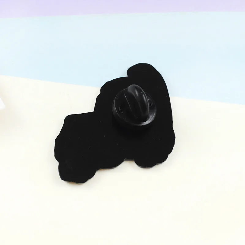 Эмалированная брошь в виде маски клоуна забавный мультяшный воин значок из