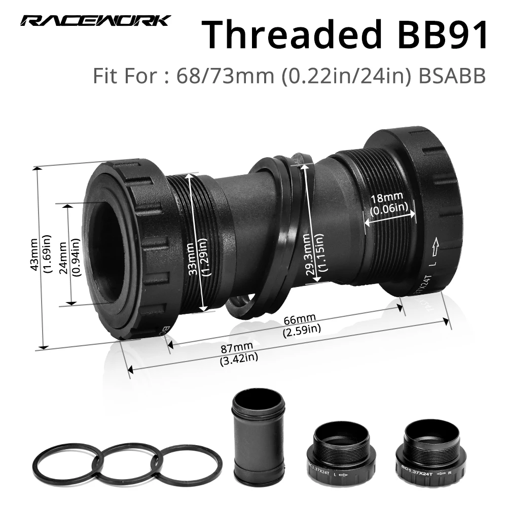 RACEWORK MTB велосипед GXP шатун со звездами для велосипеда Кривошип 170 мм 175 32/34/36/38T