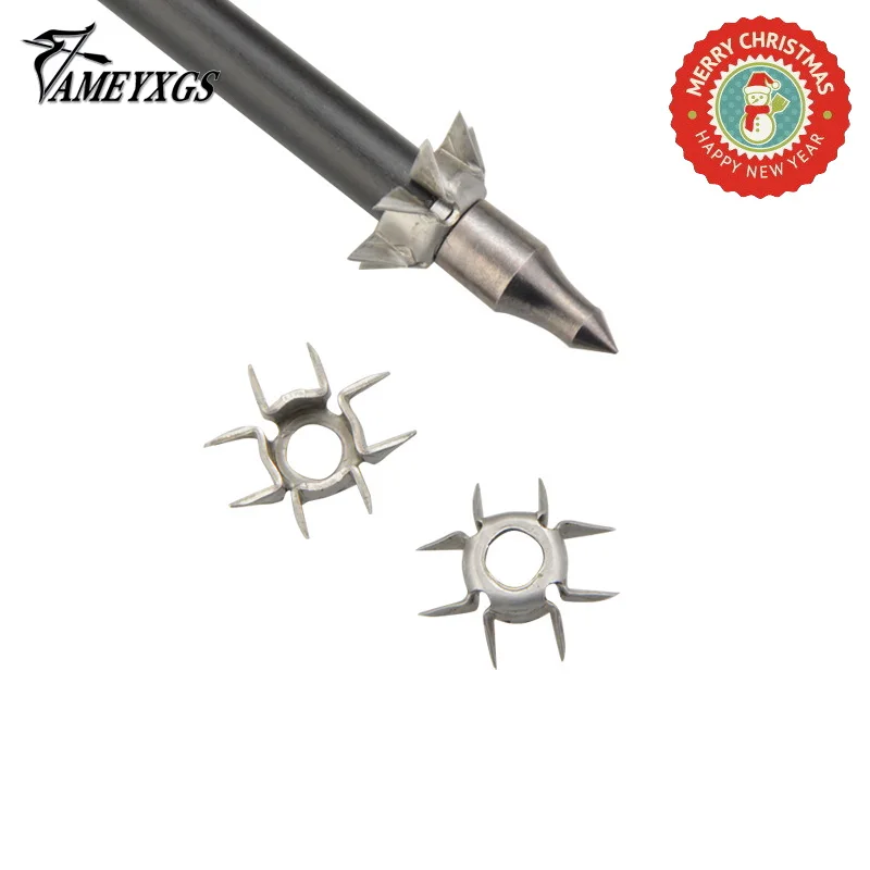 Стрельба из лука с 8 лапами 50 шт. стрелы дзюдо Целевые Точки увеличением на 6 2 мм