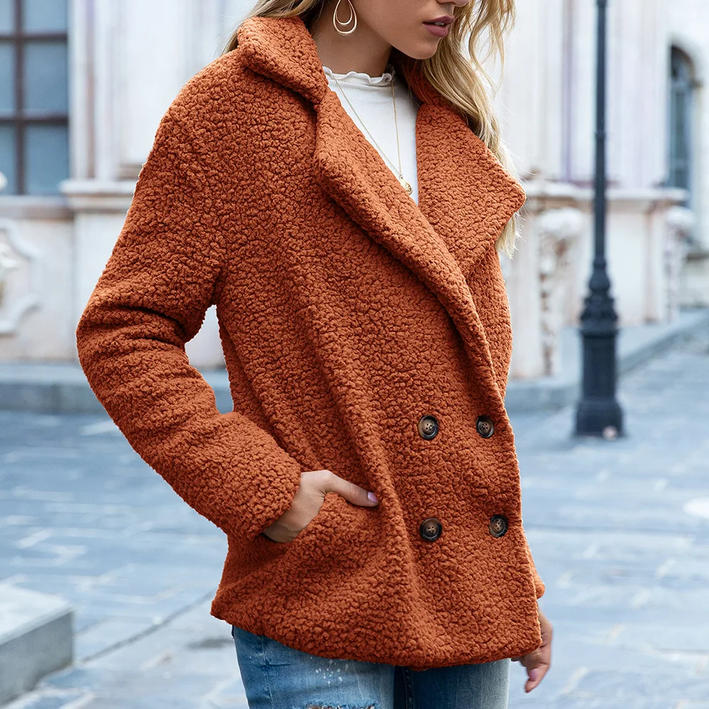 

Teddy Coat Women Faux Fur Coats Long Sleeve Fluffy Fur Jackets Winter Warm Female Jacket Women Winter Coats 2020 Plus Size 5XL