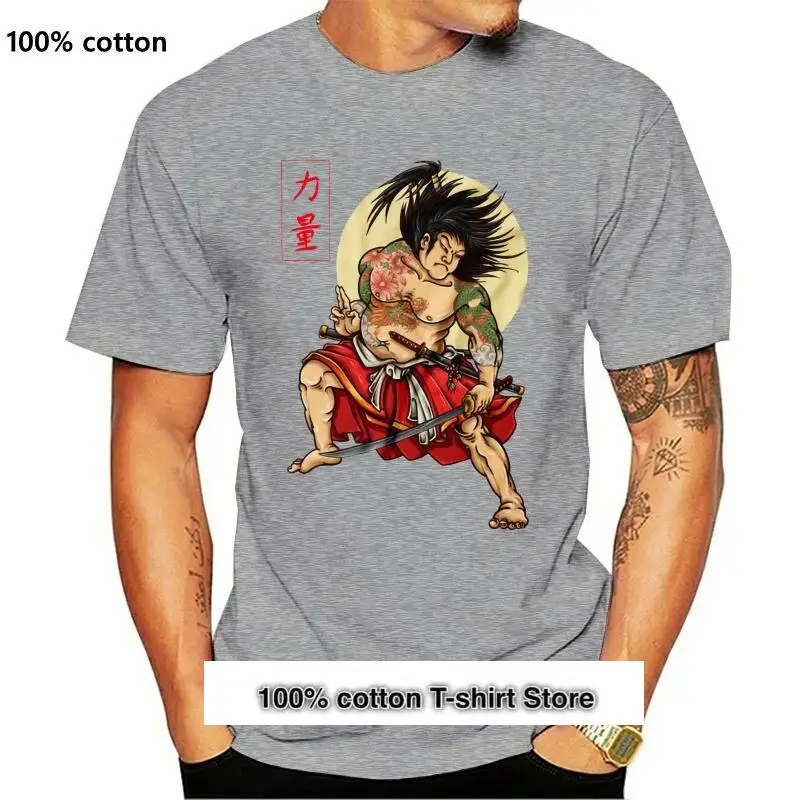 

Camiseta de moda para hombre, camisa divertida Kabuki Samurai, Anime japonés, Manga, verano, Japón, Tokyoche, Guevara