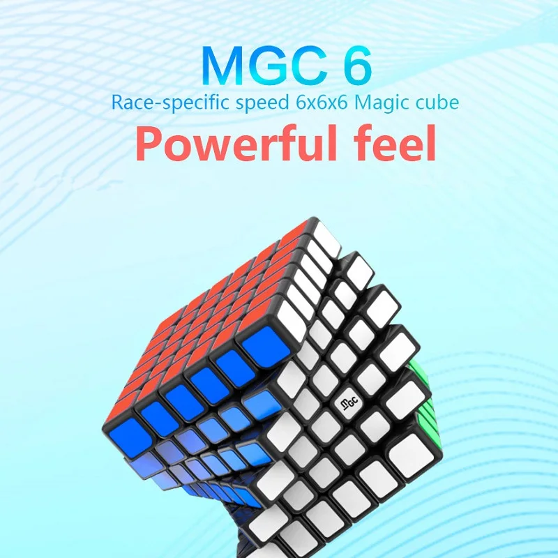 YJ MGC 6 куб 6х6 Магнитный магический 6х6х6 Magico магниты головоломка Yongjun neo