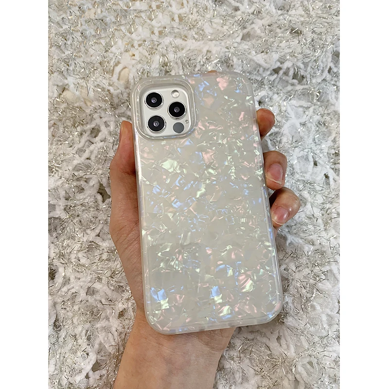 Роскошный розовый чехол для девочки из мягкого силикона в подарок для iPhone 11, 12 Pro Max, Mini, XR, X, XS, 7, 8 Plus, SE высокого качества с блестящим покрытием.